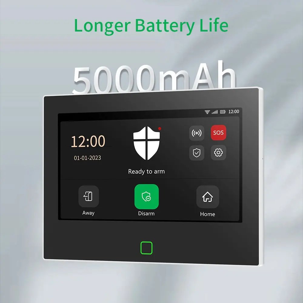 Alarm System Wireless WiFi - 4G Tuya Smart Home Security Protection Works With Alexa Google APP Remote Control