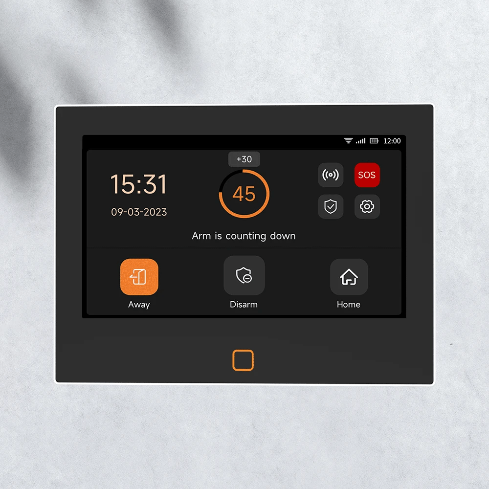 Alarm System Wireless WiFi - 4G Tuya Smart Home Security Protection Works With Alexa Google APP Remote Control
