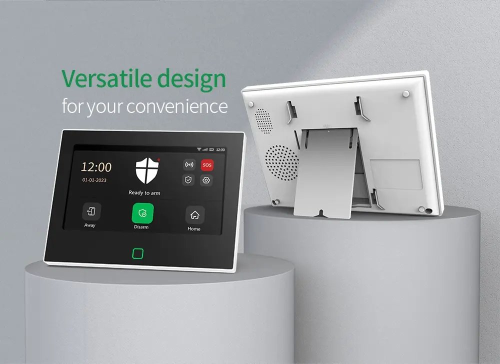 Alarm System Wireless WiFi - 4G Tuya Smart Home Security Protection Works With Alexa Google APP Remote Control