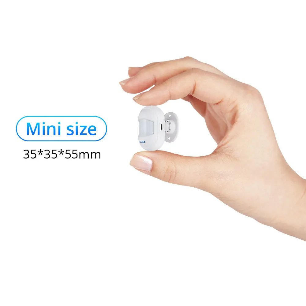 Mini Small Movable Angle Home Security - Burglar PIR Infrared Motion Detector For G18 WIFI GSM Alarm System Mini Small Movable Angle Home Security - Burglar PIR Infrared Motion Detector For G18 WIFI GSM Alarm System