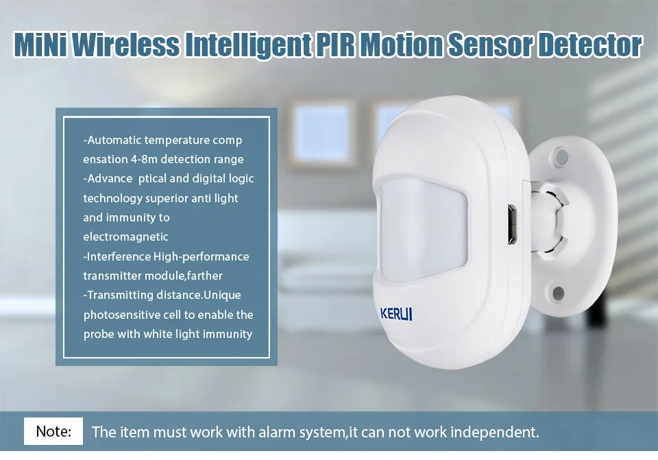 Mini Small Movable Angle Home Security - Burglar PIR Infrared Motion Detector For G18 WIFI GSM Alarm System