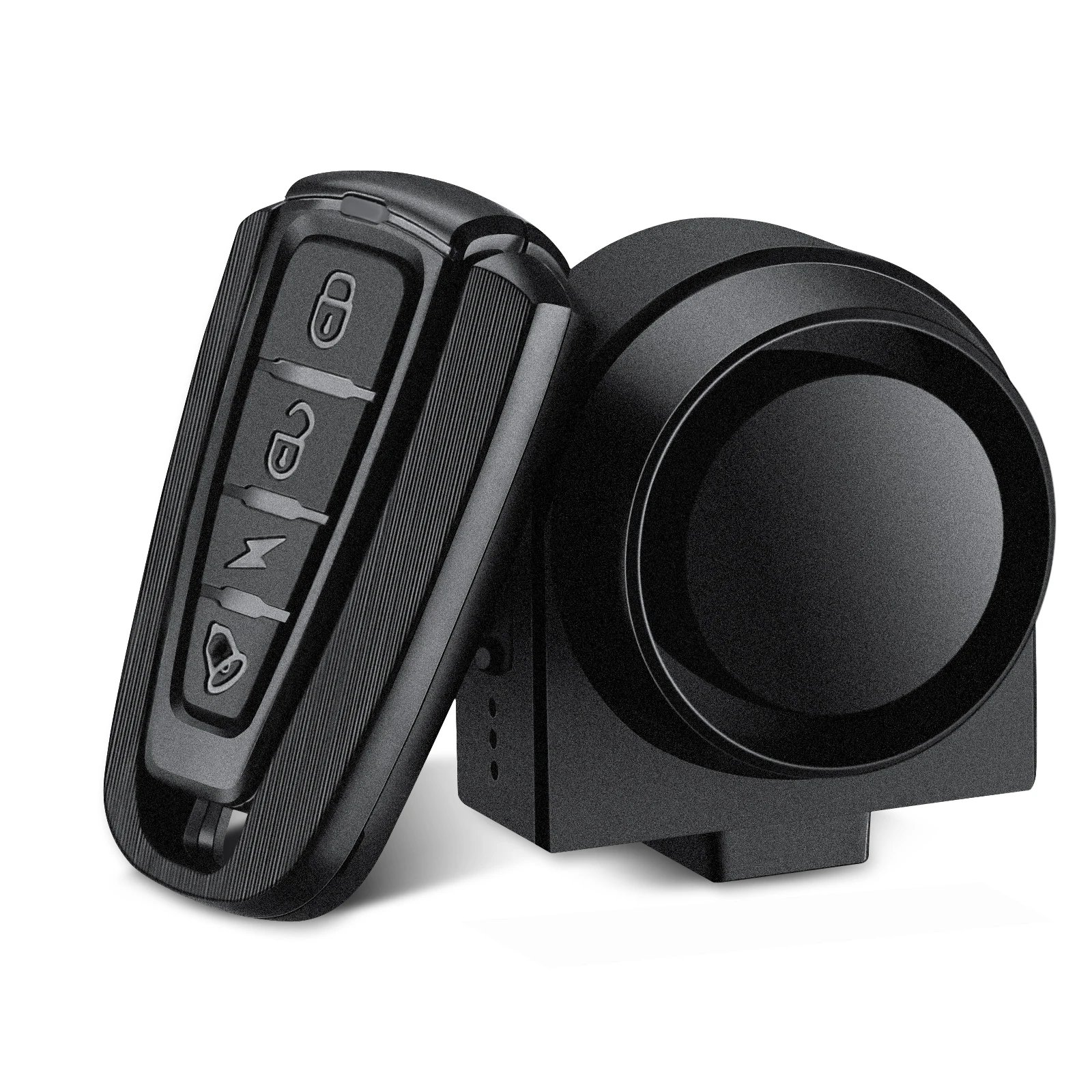 Bike Vibration Alarm Wireless - Motorcycle Alarm USB Charge Security Vibration Warning Alarm System Bike Anti Lost Reminder