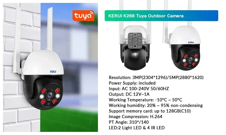 WIFI GSM Alarm System Smart Home Security - Buglar RFID APP Wireless Motion Door Sensor Detector IP Camera Siren Alexa