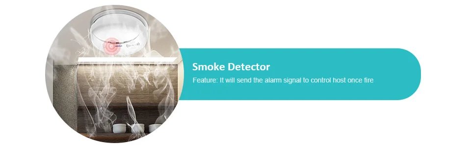 WIFI GSM Alarm System Smart Home Security - Buglar RFID APP Wireless Motion Door Sensor Detector IP Camera Siren Alexa