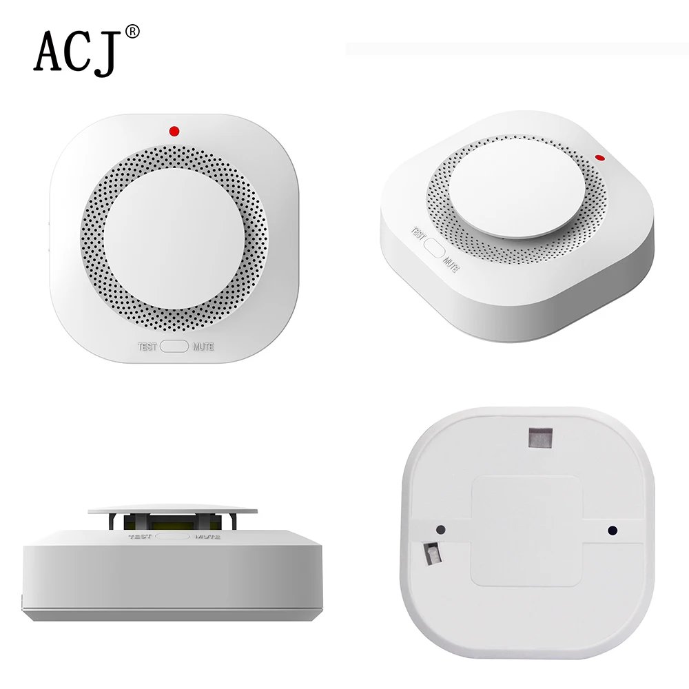 Wireless Smoke Detector Fire Alarm Sensor Protection Home Security System Firefighter Fire Equipment Work with Alarm Host