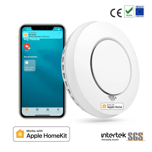 Meross Homekit Smart Smoke Detector