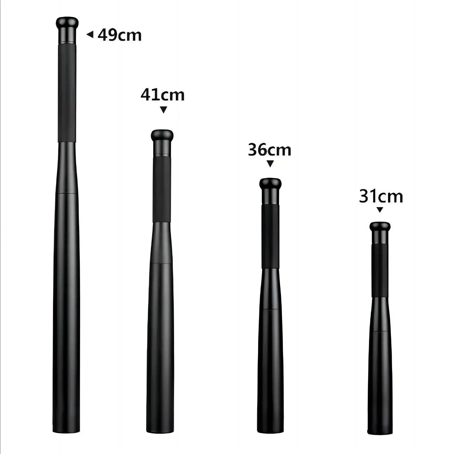 Multi-functional Self-Defense Baseball Bat Flashlight - Outdoor Waterproof Security Tool with T6 Light Bulb