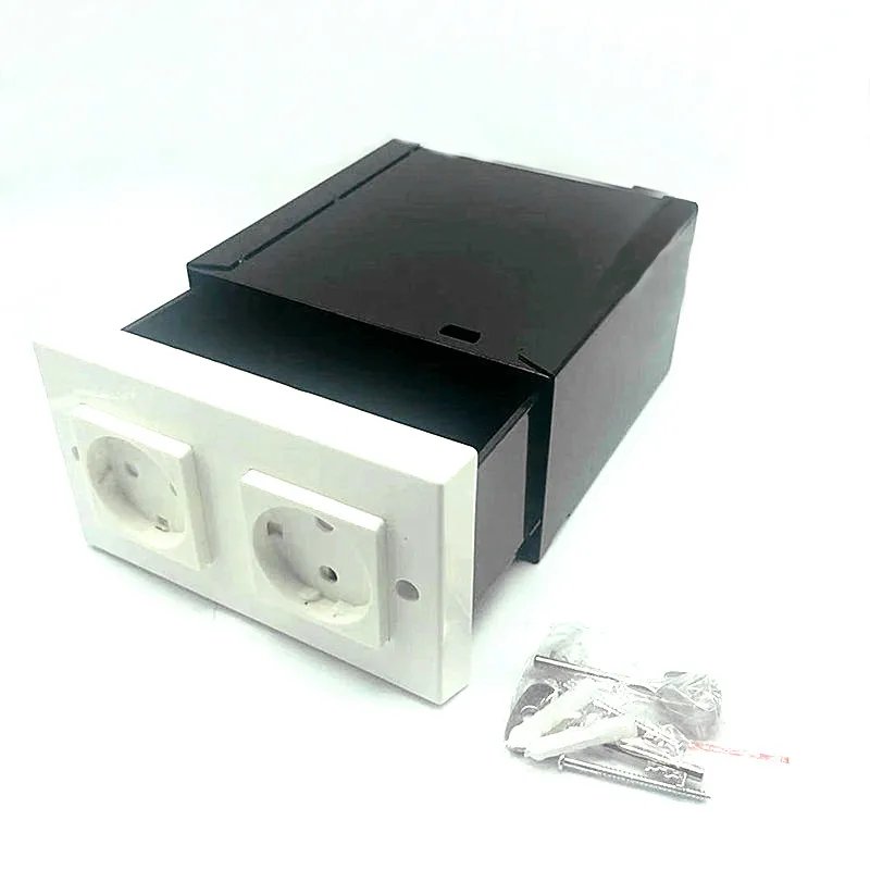 Imitation Double Plug European Standard Socket - Hidden Wall Safe for Secure Secret Stash Storage Imitation Double Plug European Standard Socket - Hidden Wall Safe for Secure Secret Stash Storage