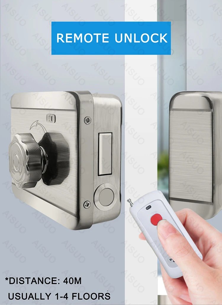 Access Smart Lock Fingerprint - Biometric Digital Lock with Remote Control Smart Door Lock TUYA WIFI Outdoor Garden