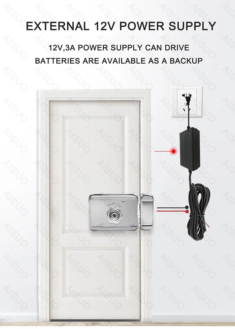 Access Smart Lock Fingerprint - Biometric Digital Lock with Remote Control Smart Door Lock TUYA WIFI Outdoor Garden