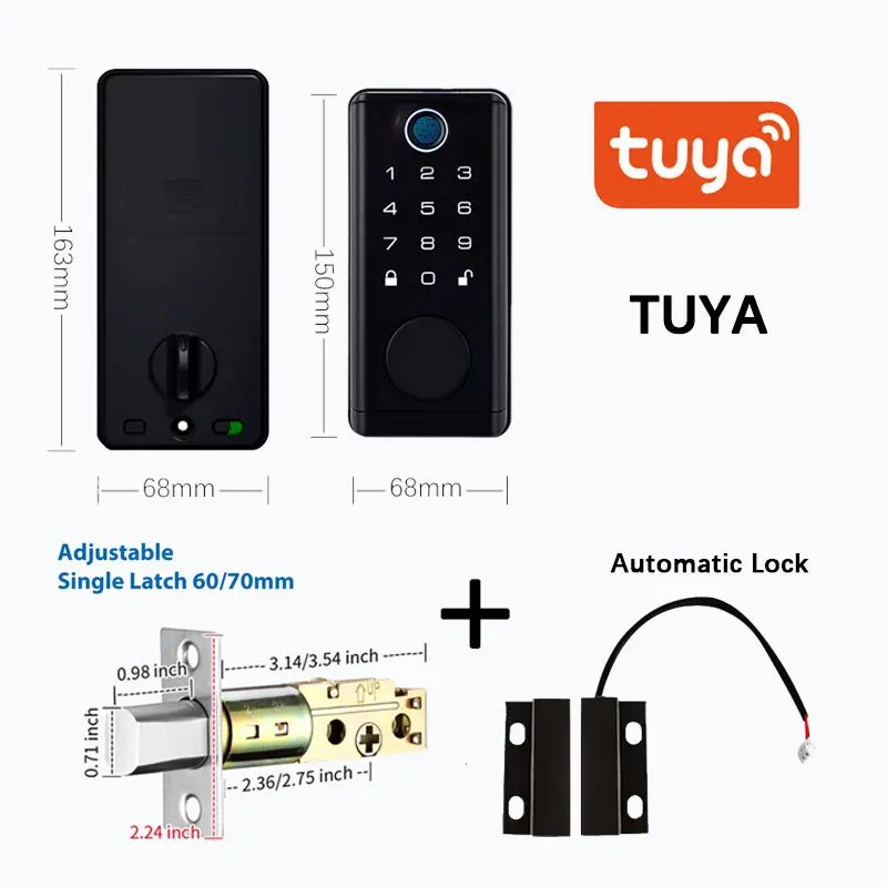 Black Bluetooth Tuya