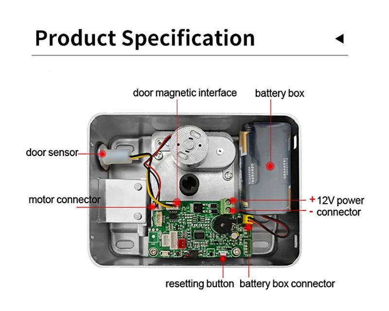 Smart Door Lock APP Remote Control  - Bluetooth Fingerprint Biometric Digital Passcode Card Rim Electronic Lock