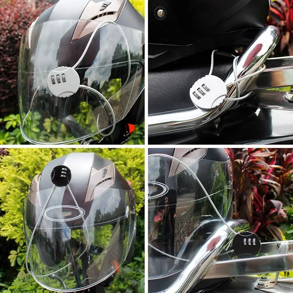 Wire Rope Digit Padlock Smart Combination Lock Password Lock Motorcycle Helmet Lock Anti-theft Lock Wire Rope Digit Padlock Smart Combination Lock Password Lock Motorcycle Helmet Lock Anti-theft Lock