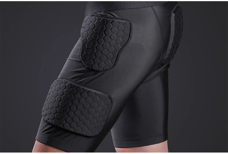 Safety Rugby Padded Shirt Men Soccer Goalkeeper Jerseys Outdoor Sponge Football Training Sportswear Protector Gear Clothes Elbow