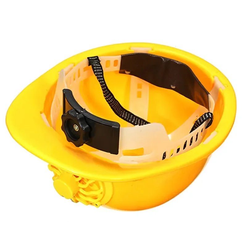 ANPWOO New Design Adjustable 0.3W PE Solar Powered Safety Security Helmet Hard Ventilate Hat Cap with Cooling Cool Fan Yellow ANPWOO New Design Adjustable 0.3W PE Solar Powered Safety Security Helmet Hard Ventilate Hat Cap with Cooling Cool Fan Yellow