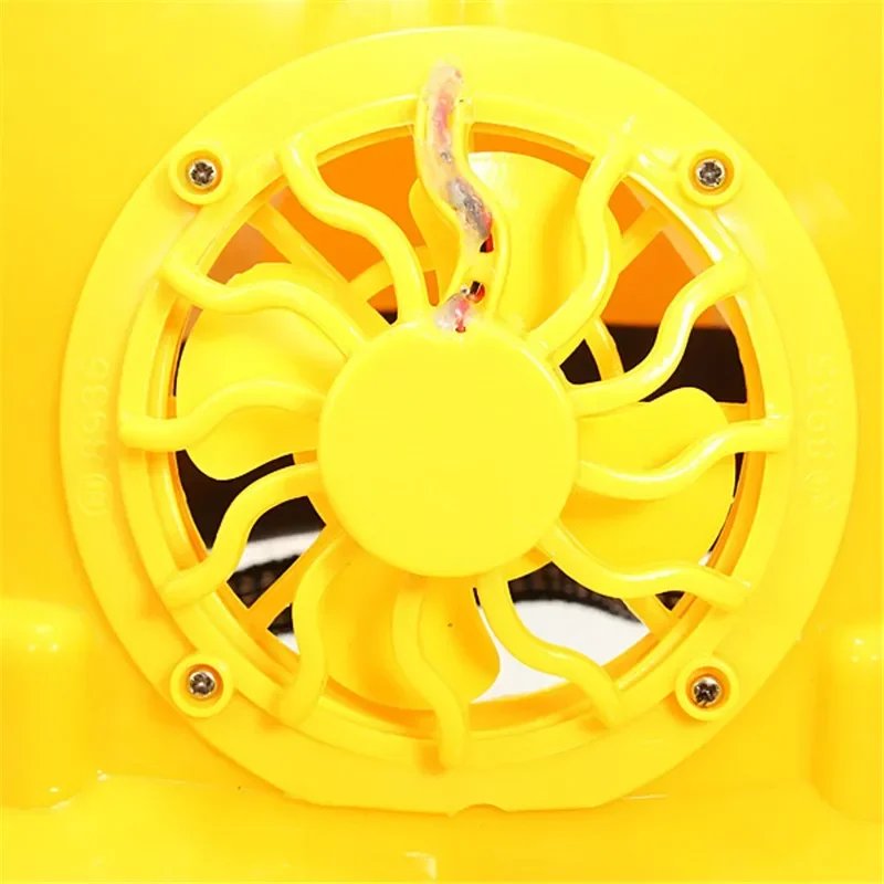ANPWOO New Design Adjustable 0.3W PE Solar Powered Safety Security Helmet Hard Ventilate Hat Cap with Cooling Cool Fan Yellow ANPWOO New Design Adjustable 0.3W PE Solar Powered Safety Security Helmet Hard Ventilate Hat Cap with Cooling Cool Fan Yellow