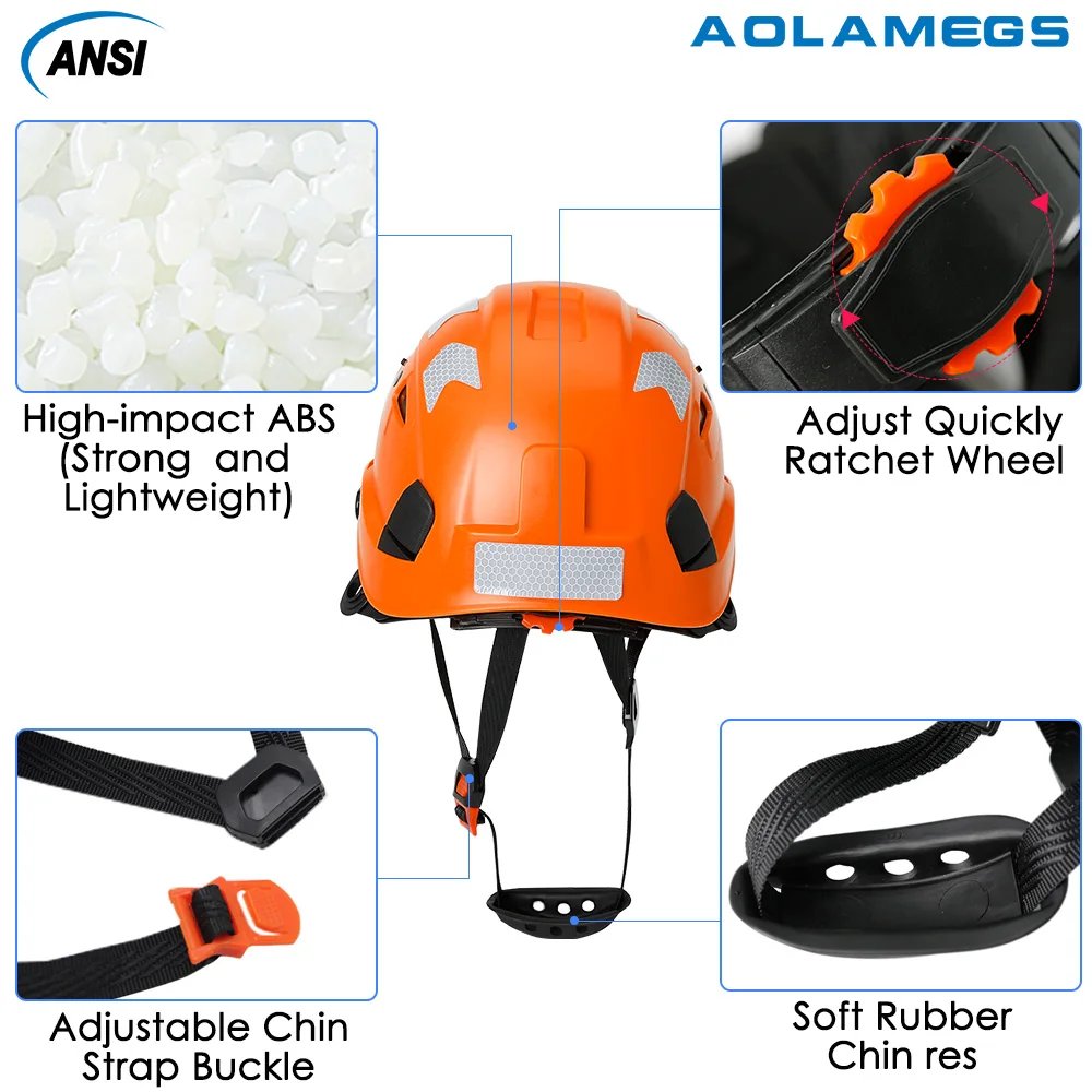 CE Construction Safety Helmet with Visor Built In Goggle Reflective Stickers for Engineer ABS ANSI Industrial Work Security Hat CE Construction Safety Helmet with Visor Built In Goggle Reflective Stickers for Engineer ABS ANSI Industrial Work Security Hat
