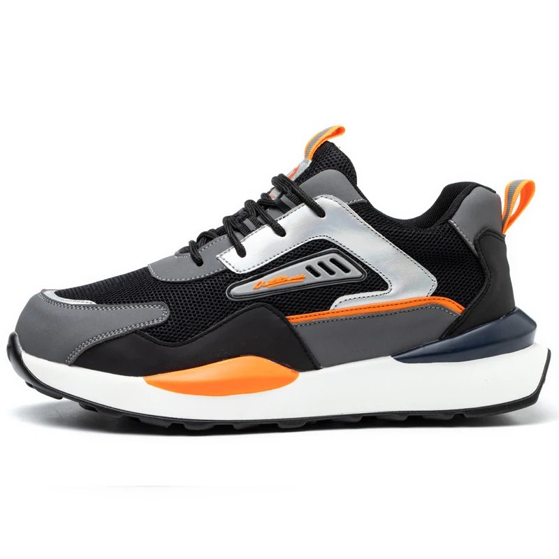 High Quality Indestructible Safety Shoes Men Work Sneakers Light Security Boots Men Puncture-Proof work Boots Steel Toe Shoes