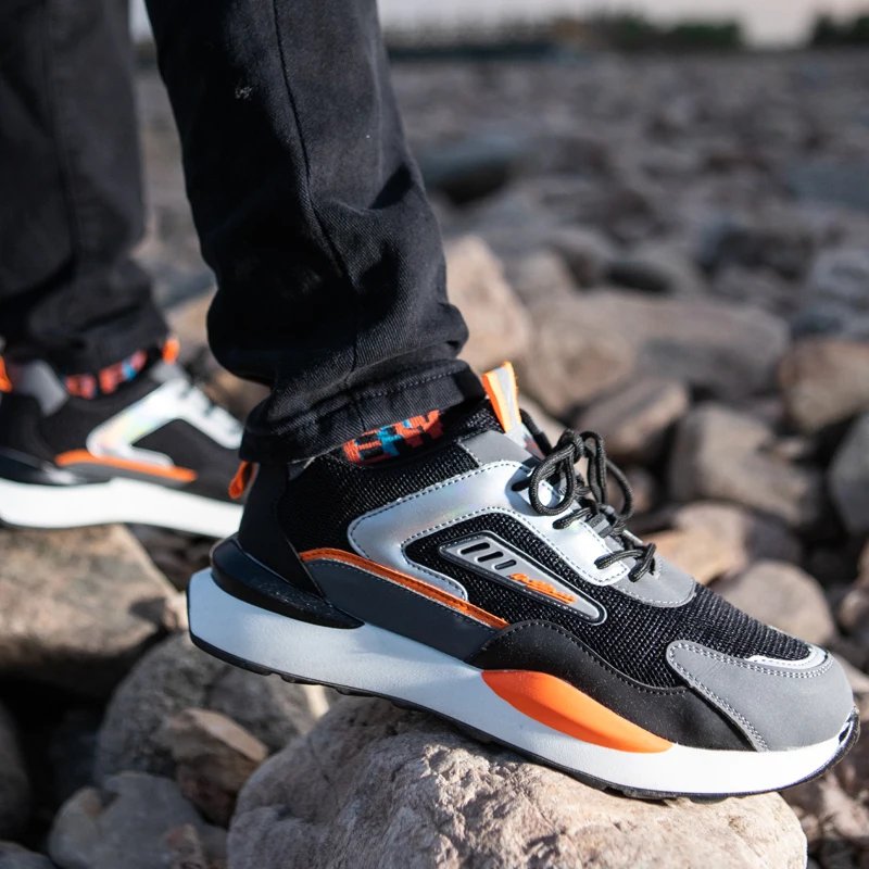 High Quality Indestructible Safety Shoes Men Work Sneakers Light Security Boots Men Puncture-Proof work Boots Steel Toe Shoes