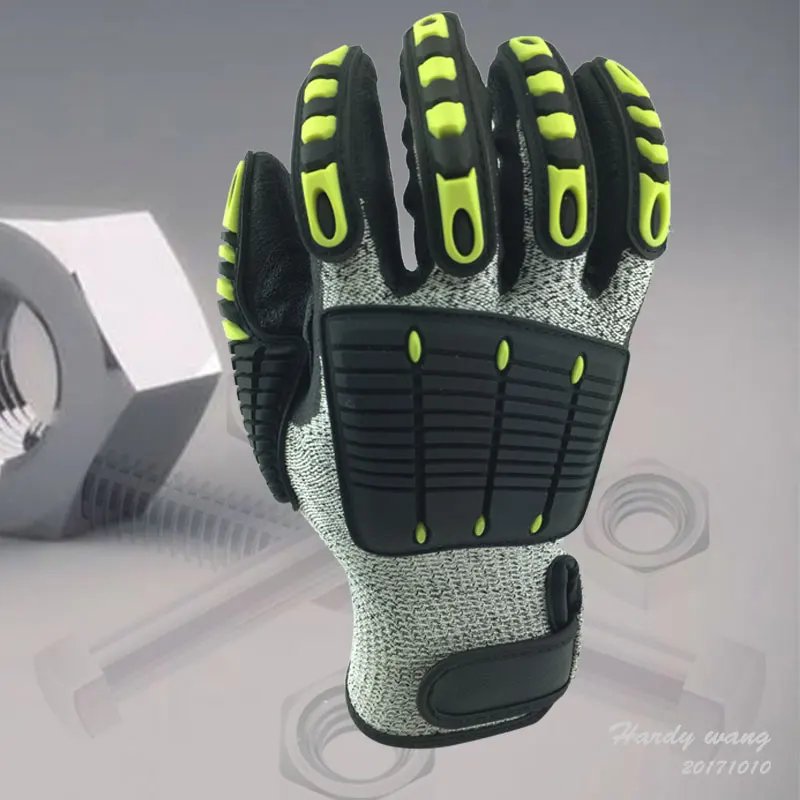 NMSafety Cut Resistant Anti Impact Vibration Work Gloves Security Protection Mechanics Impact Resistant Glove NMSafety Cut Resistant Anti Impact Vibration Work Gloves Security Protection Mechanics Impact Resistant Glove