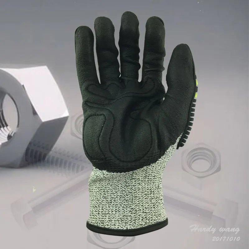NMSafety Cut Resistant Anti Impact Vibration Work Gloves Security Protection Mechanics Impact Resistant Glove NMSafety Cut Resistant Anti Impact Vibration Work Gloves Security Protection Mechanics Impact Resistant Glove