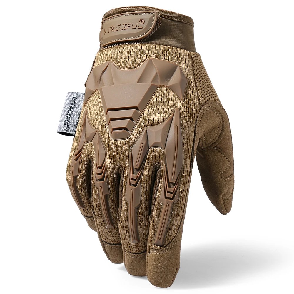 Tactical Gloves Touch Sceen Paintball Shooting Airsoft Combat Bicycle Rubber Protective Anti-Skid Full Finger Glove Men Women