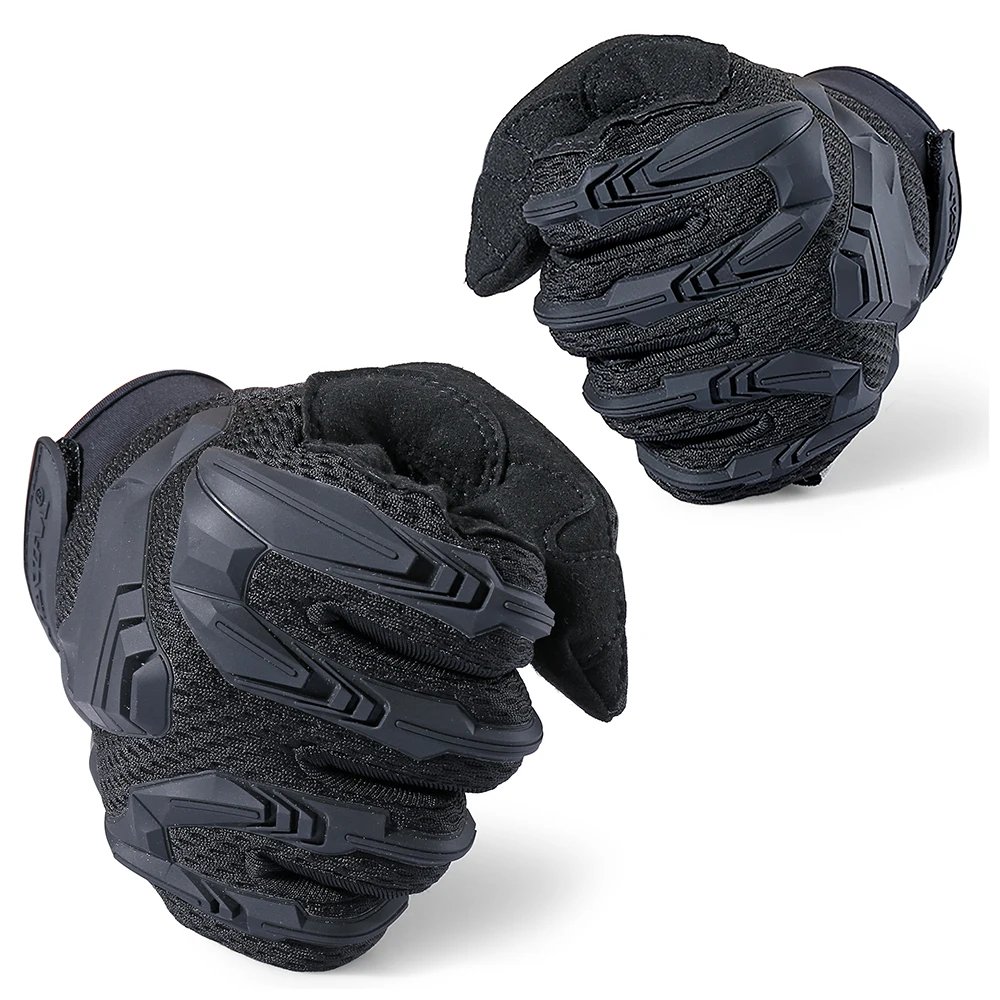 Tactical Gloves Touch Sceen Paintball Shooting Airsoft Combat Bicycle Rubber Protective Anti-Skid Full Finger Glove Men Women