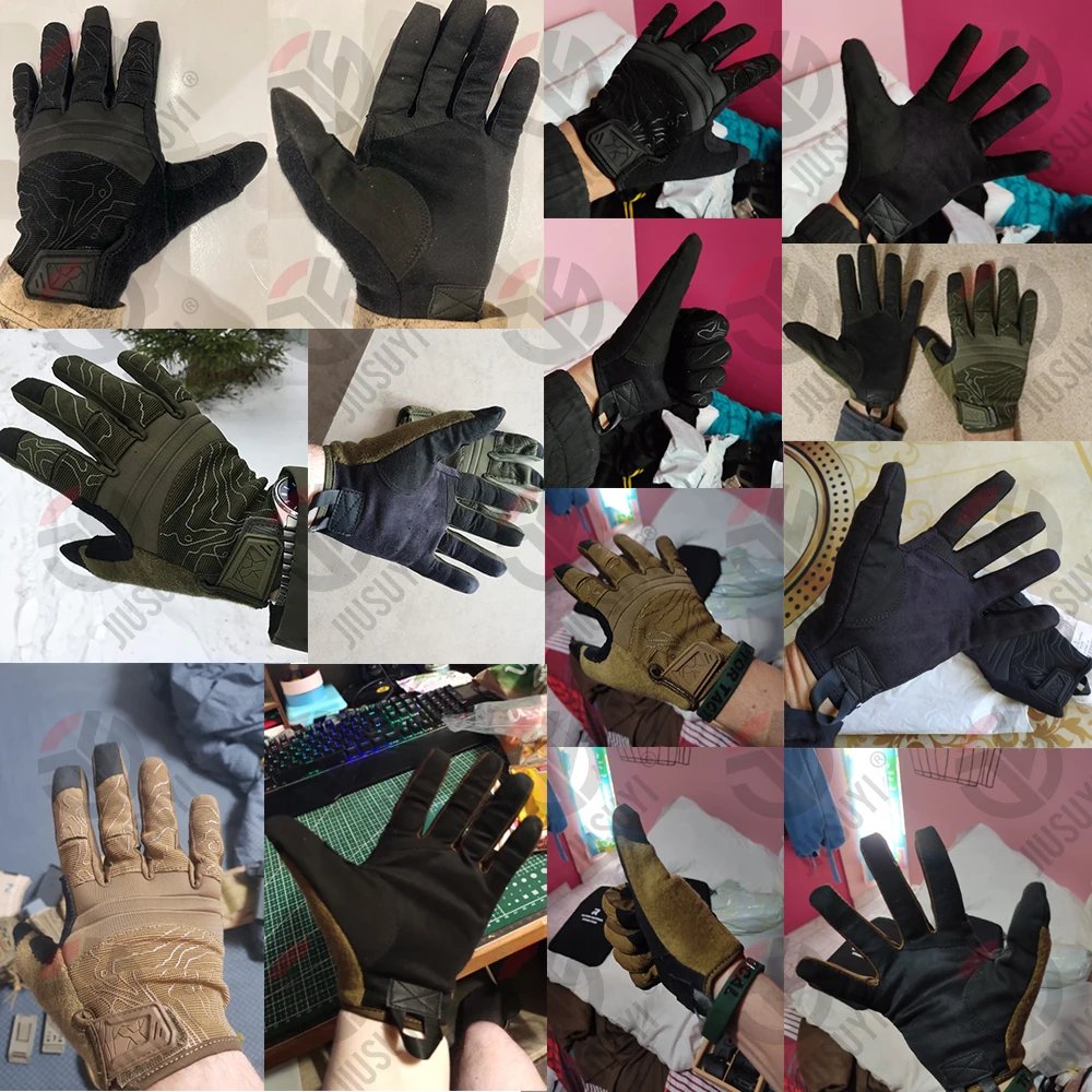 Breathable Tactical Gloves Driving Paintball Shooting Airsoft Combat Work Sports Touch Screen Protective Full Finger Glove Men Breathable Tactical Gloves Driving Paintball Shooting Airsoft Combat Work Sports Touch Screen Protective Full Finger Glove Men