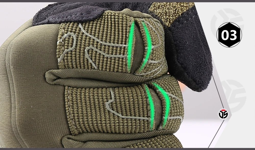 Breathable Tactical Gloves Driving Paintball Shooting Airsoft Combat Work Sports Touch Screen Protective Full Finger Glove Men